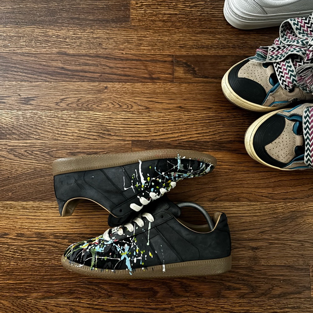 maison margiela paint splatter size 41